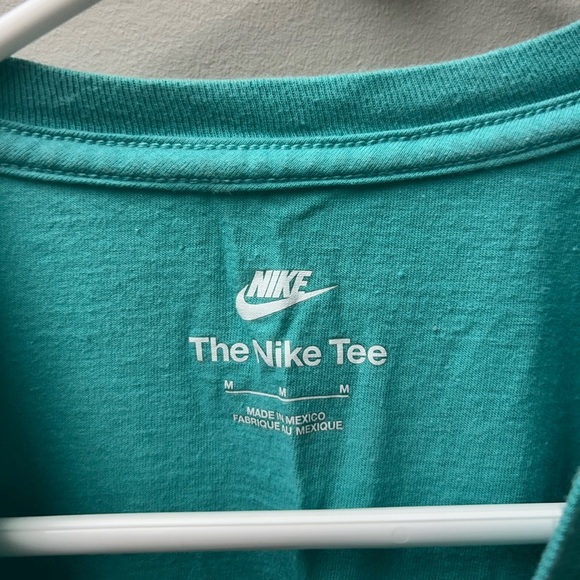 Nike Teal The Nike Tee Graphic Shirt - Picture 4 of 4